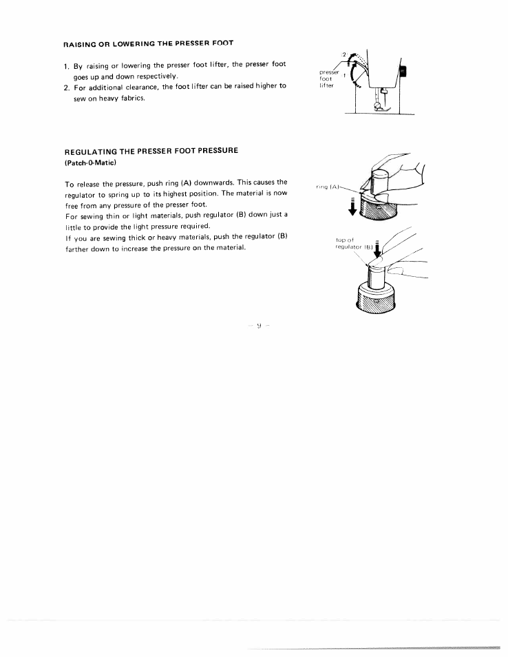 SINGER W1422 User Manual | Page 13 / 42