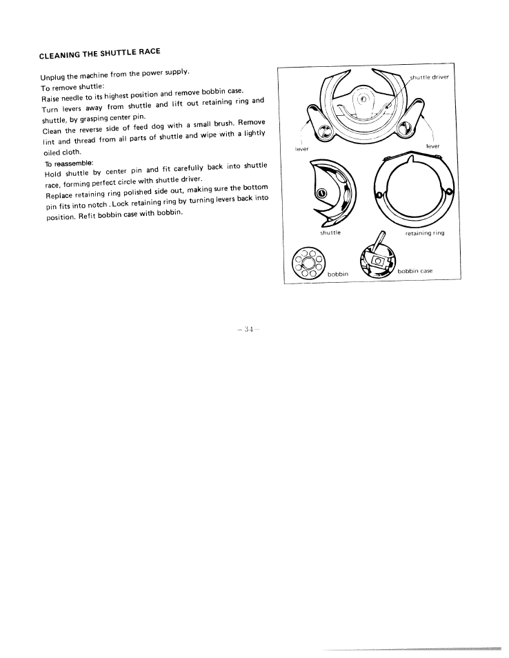 D», , ,™.i b | SINGER W1422 User Manual | Page 38 / 42