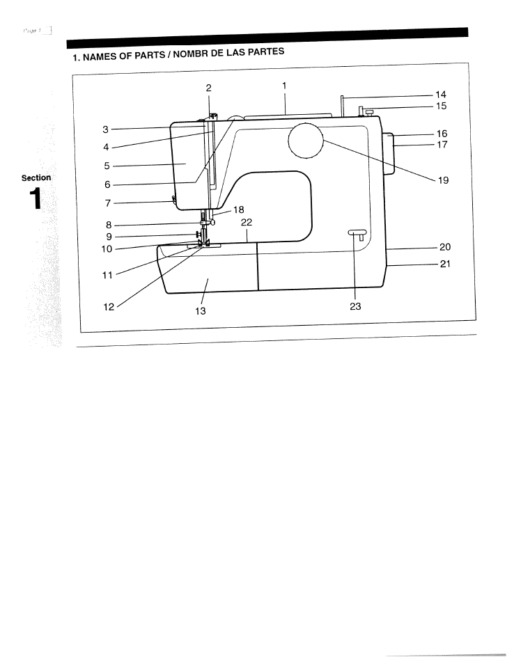 SINGER W1425 User Manual | Page 10 / 62
