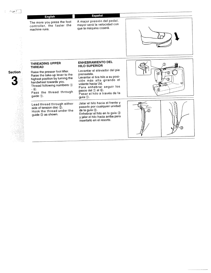 SINGER W1425 User Manual | Page 16 / 62