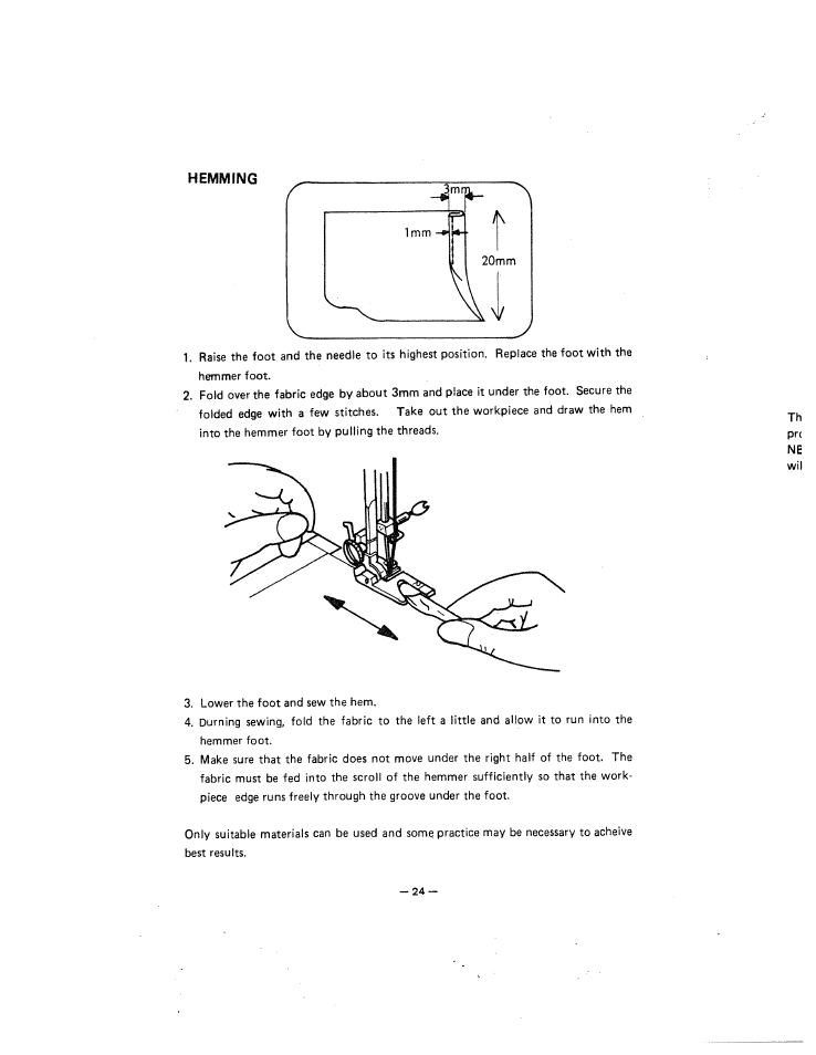 SINGER W1444 User Manual | Page 29 / 33