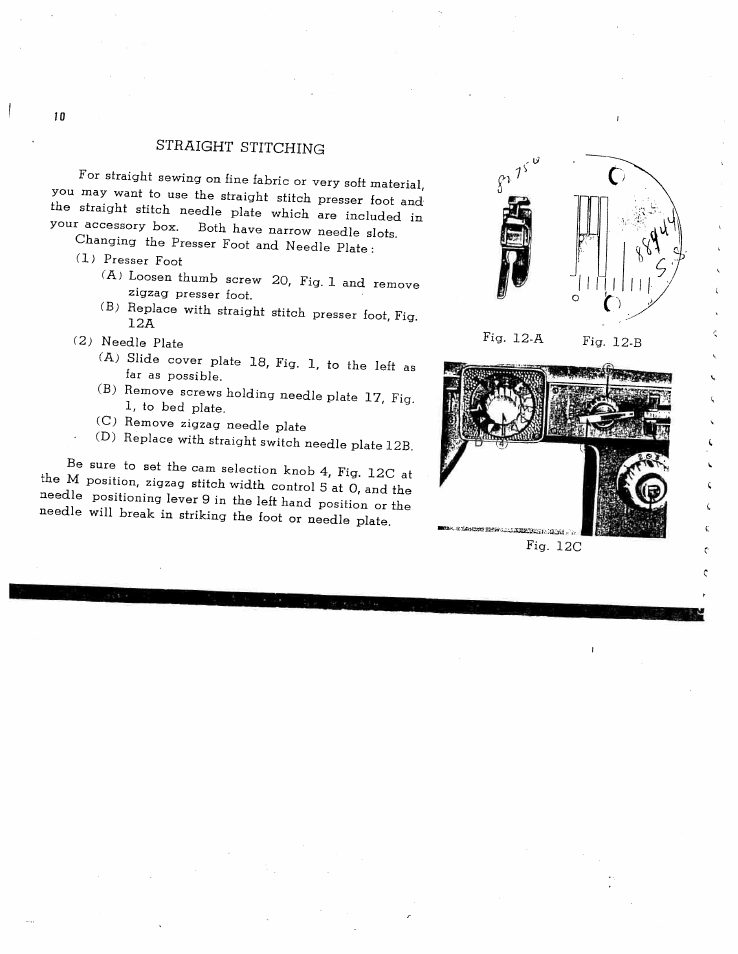 SINGER W1465 User Manual | Page 11 / 50