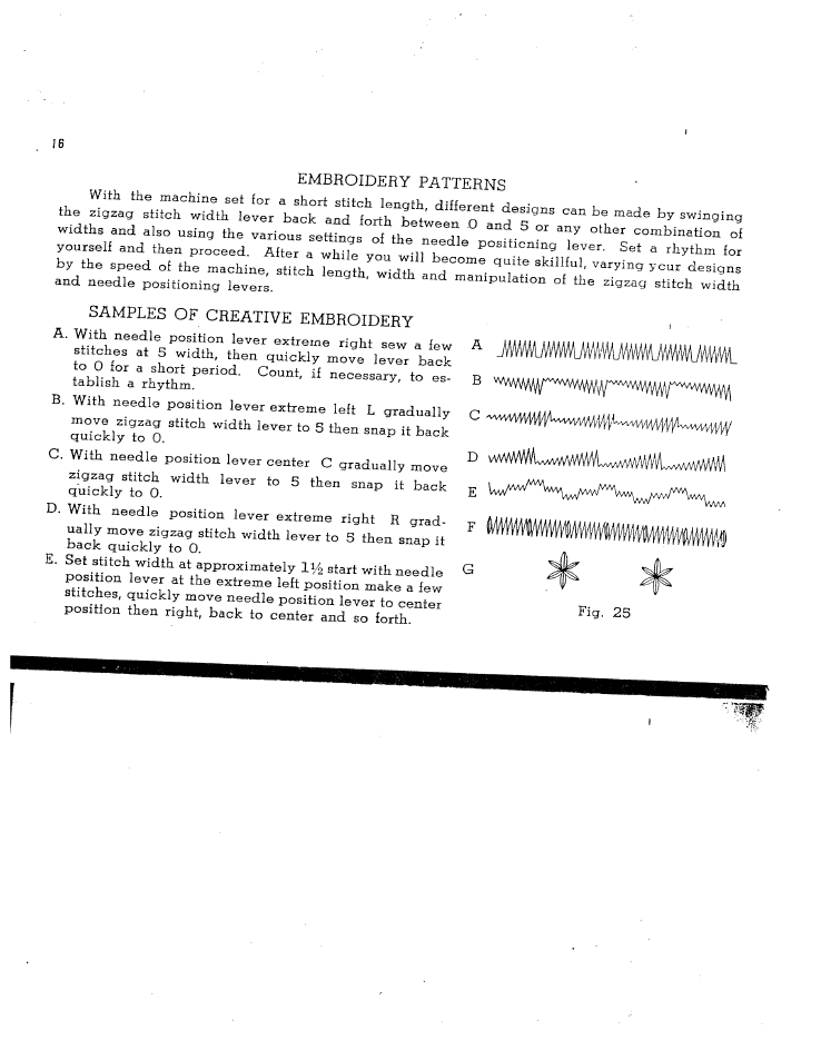 SINGER W1465 User Manual | Page 17 / 50