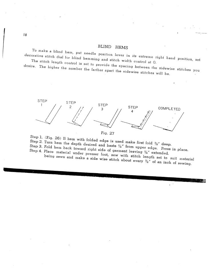SINGER W1465 User Manual | Page 19 / 50