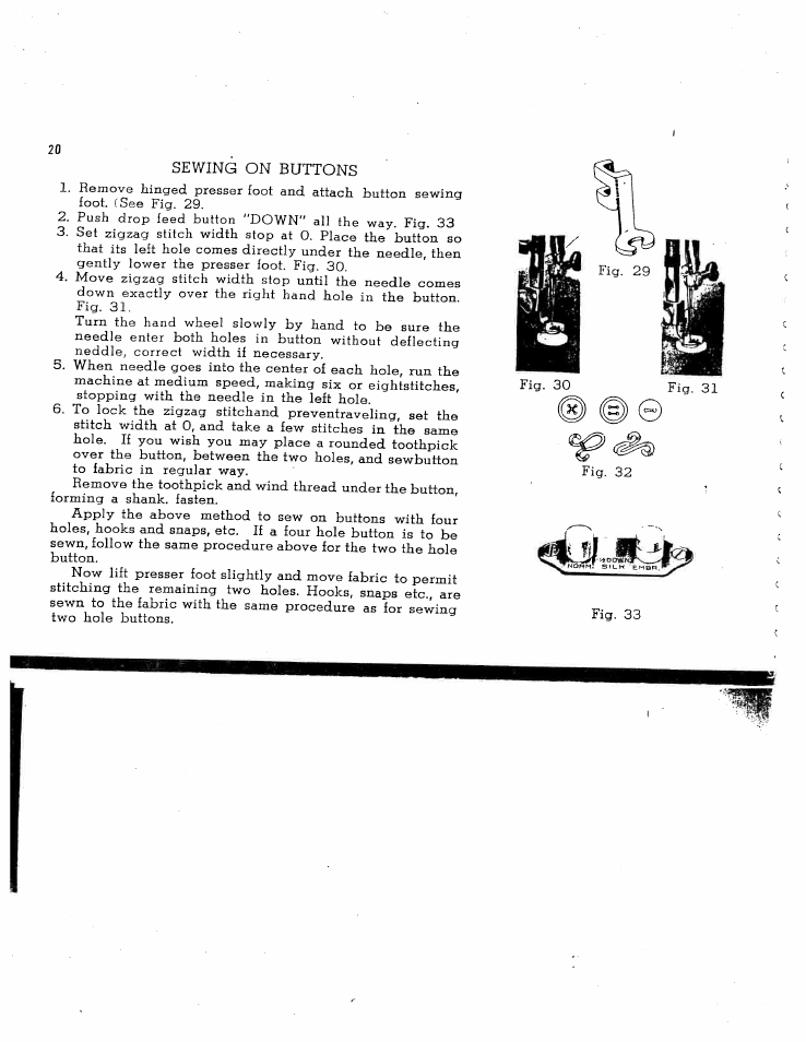 SINGER W1465 User Manual | Page 21 / 50