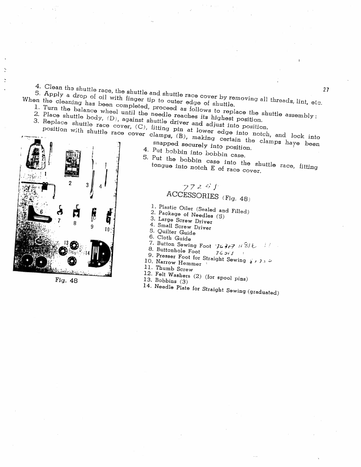 Ce xs’si »“it “iix.il, Xs’si »“it “iix.il | SINGER W1465 User Manual | Page 28 / 50