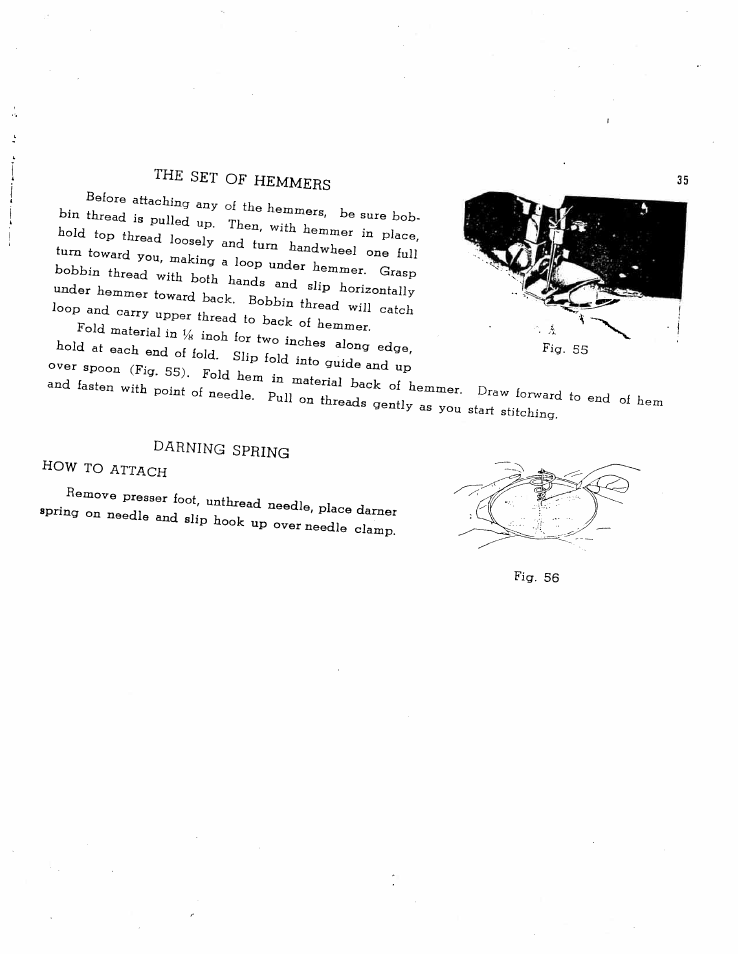 SINGER W1465 User Manual | Page 36 / 50