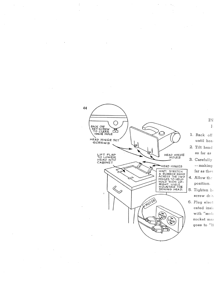 SINGER W1465 User Manual | Page 45 / 50