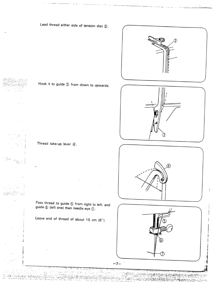 SINGER W1810 User Manual | Page 12 / 47
