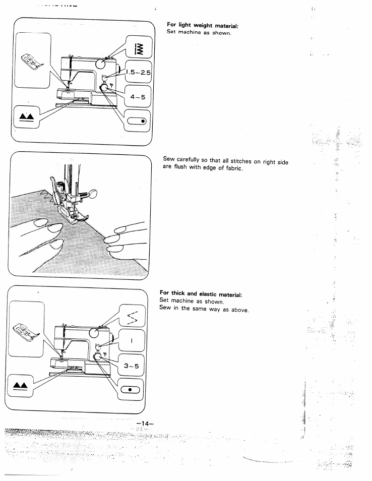 SINGER W1810 User Manual | Page 19 / 47