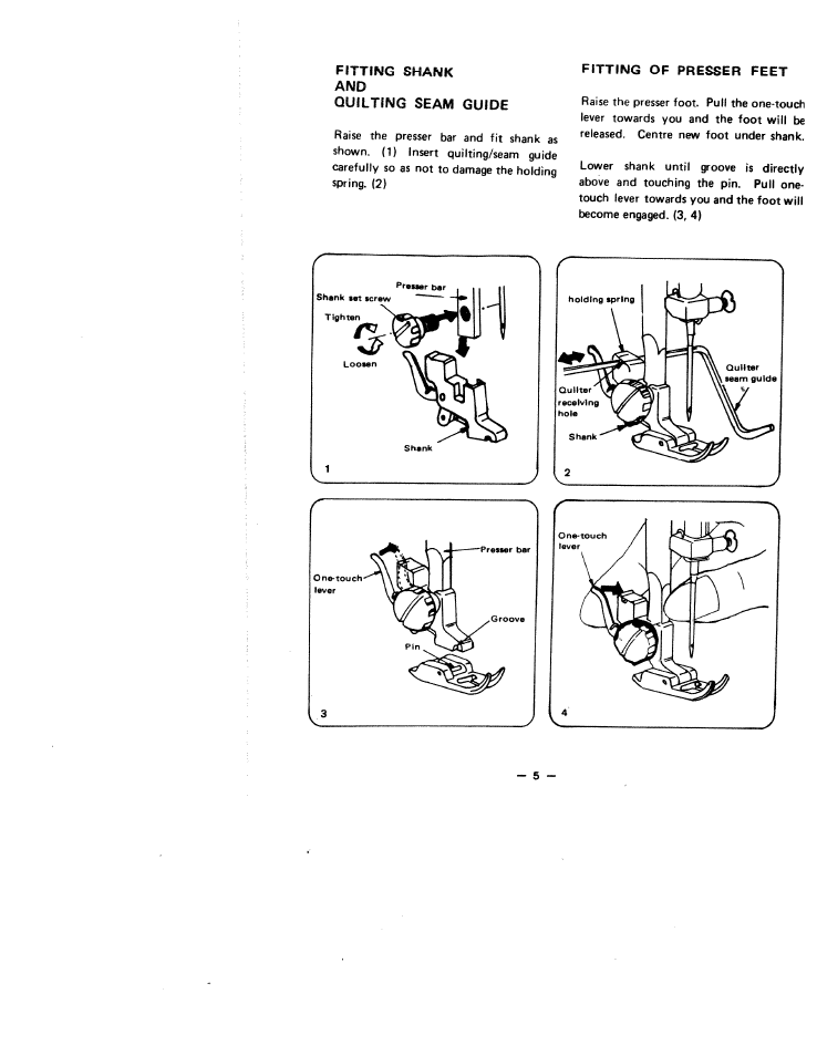 SINGER W1499 User Manual | Page 10 / 34