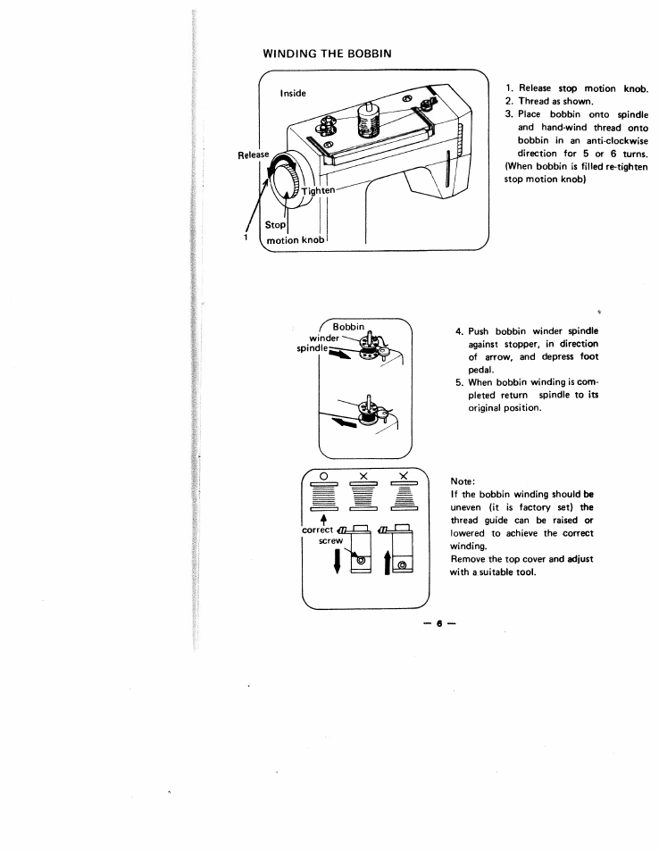 I h i | SINGER W1499 User Manual | Page 11 / 34