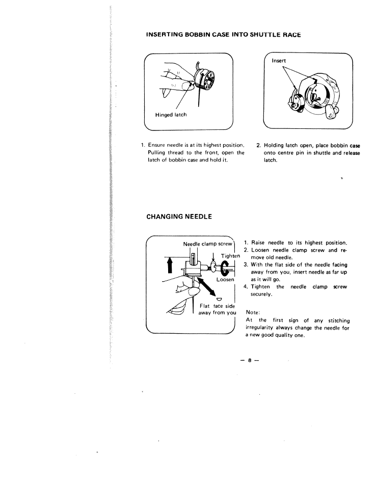 SINGER W1499 User Manual | Page 13 / 34