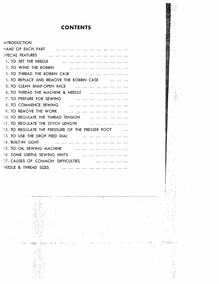 SINGER W150 FL User Manual | Page 5 / 24