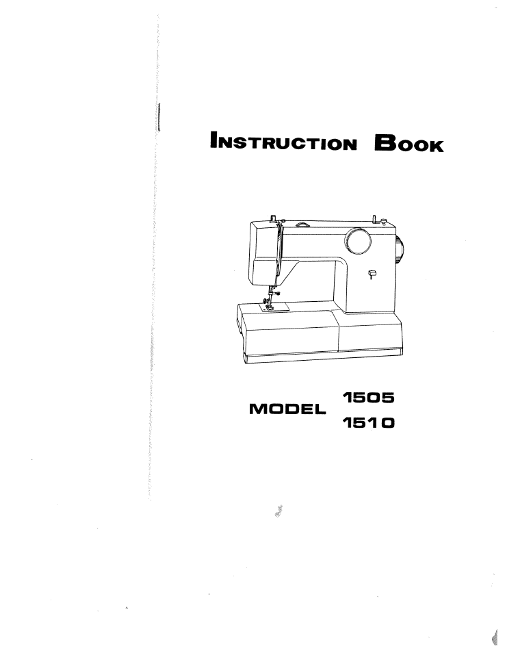 SINGER W1505 User Manual | 47 pages