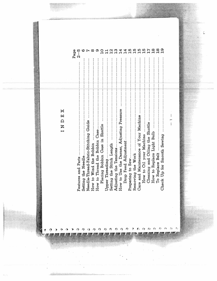 SINGER W1514 User Manual | Page 2 / 20