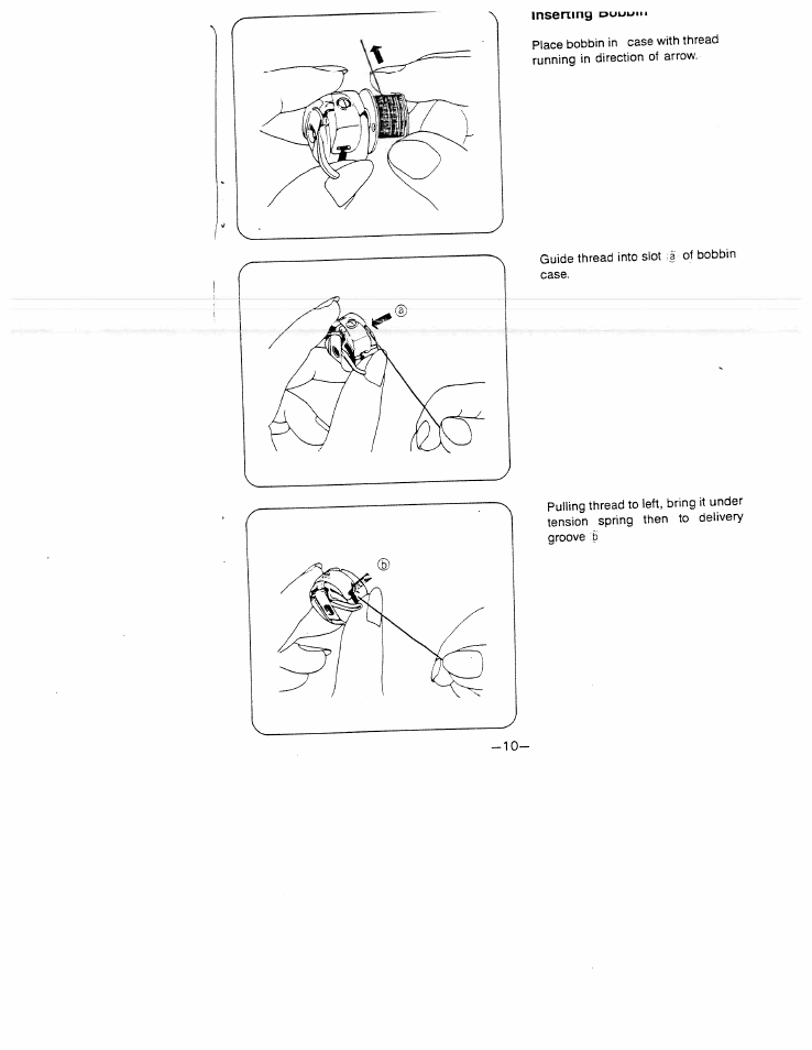 Insemng | SINGER W1523 User Manual | Page 12 / 30
