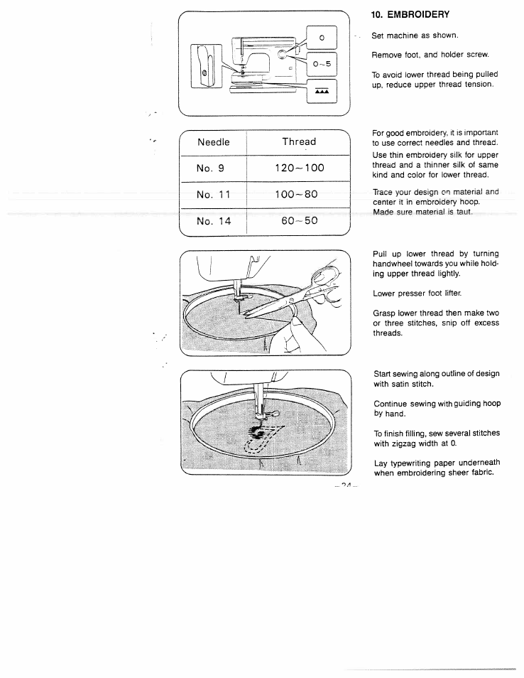 SINGER W1523 User Manual | Page 26 / 30