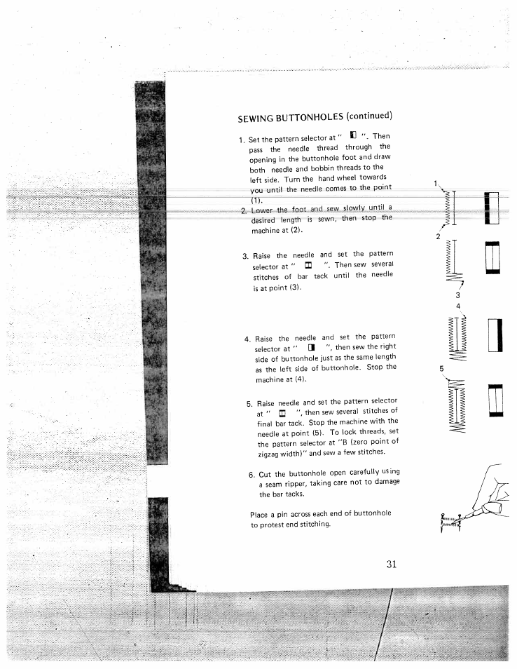 SINGER W1550 User Manual | Page 35 / 47