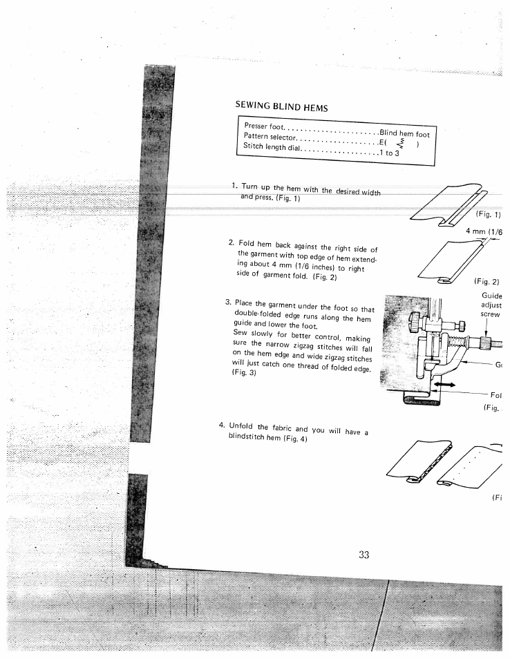 SINGER W1550 User Manual | Page 37 / 47