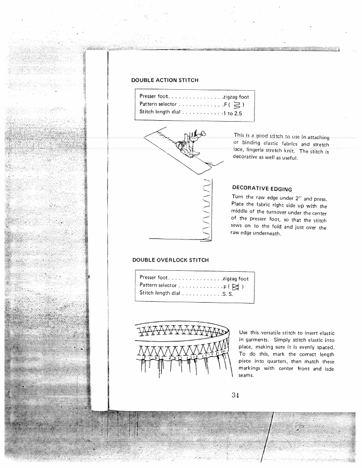 SINGER W1550 User Manual | Page 38 / 47