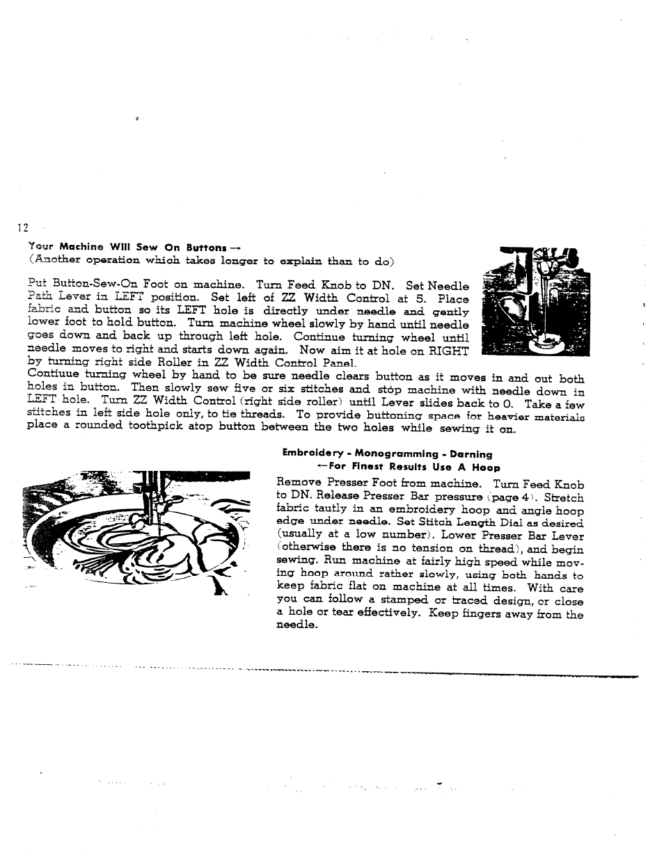 SINGER W1563 User Manual | Page 14 / 26