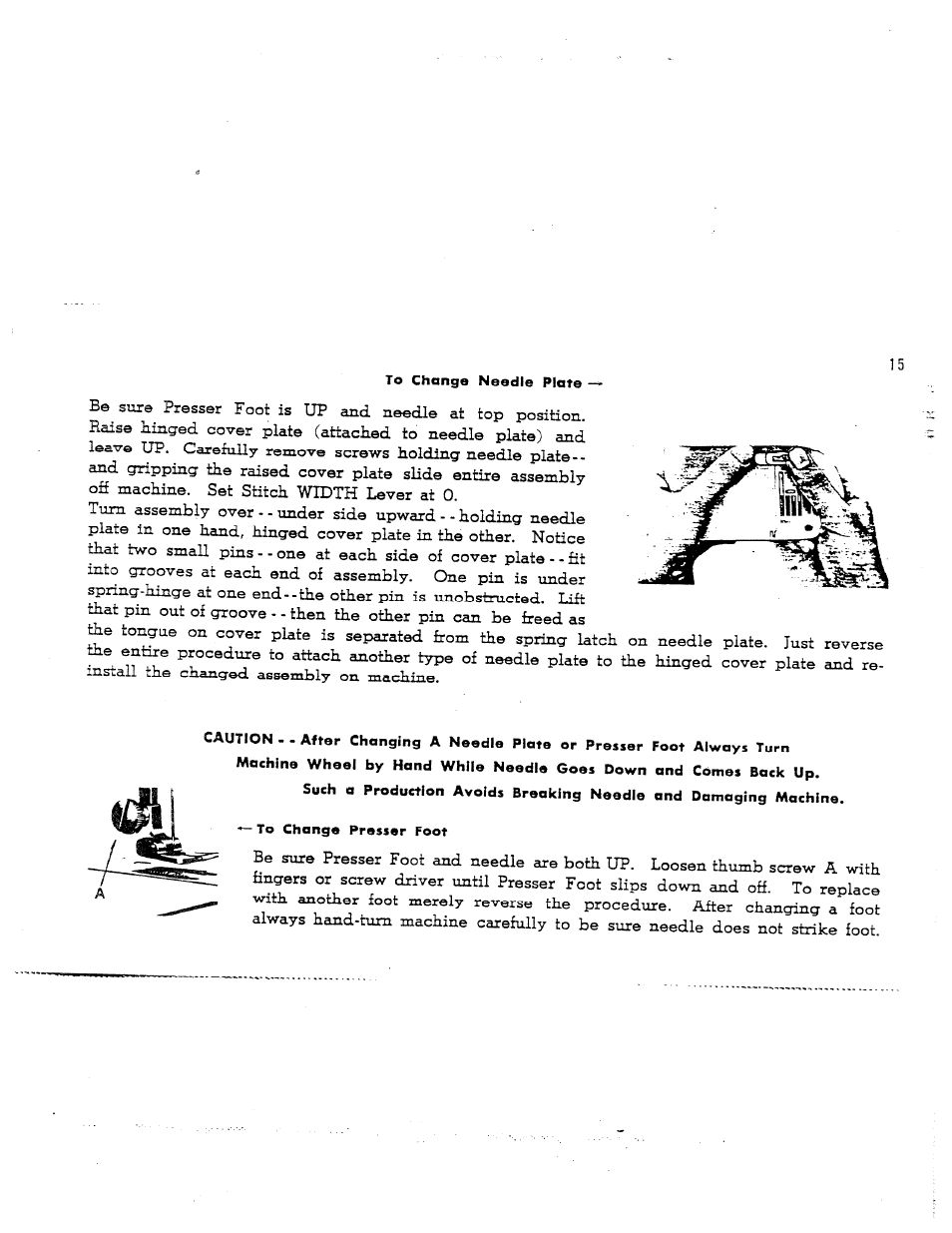 SINGER W1563 User Manual | Page 17 / 26