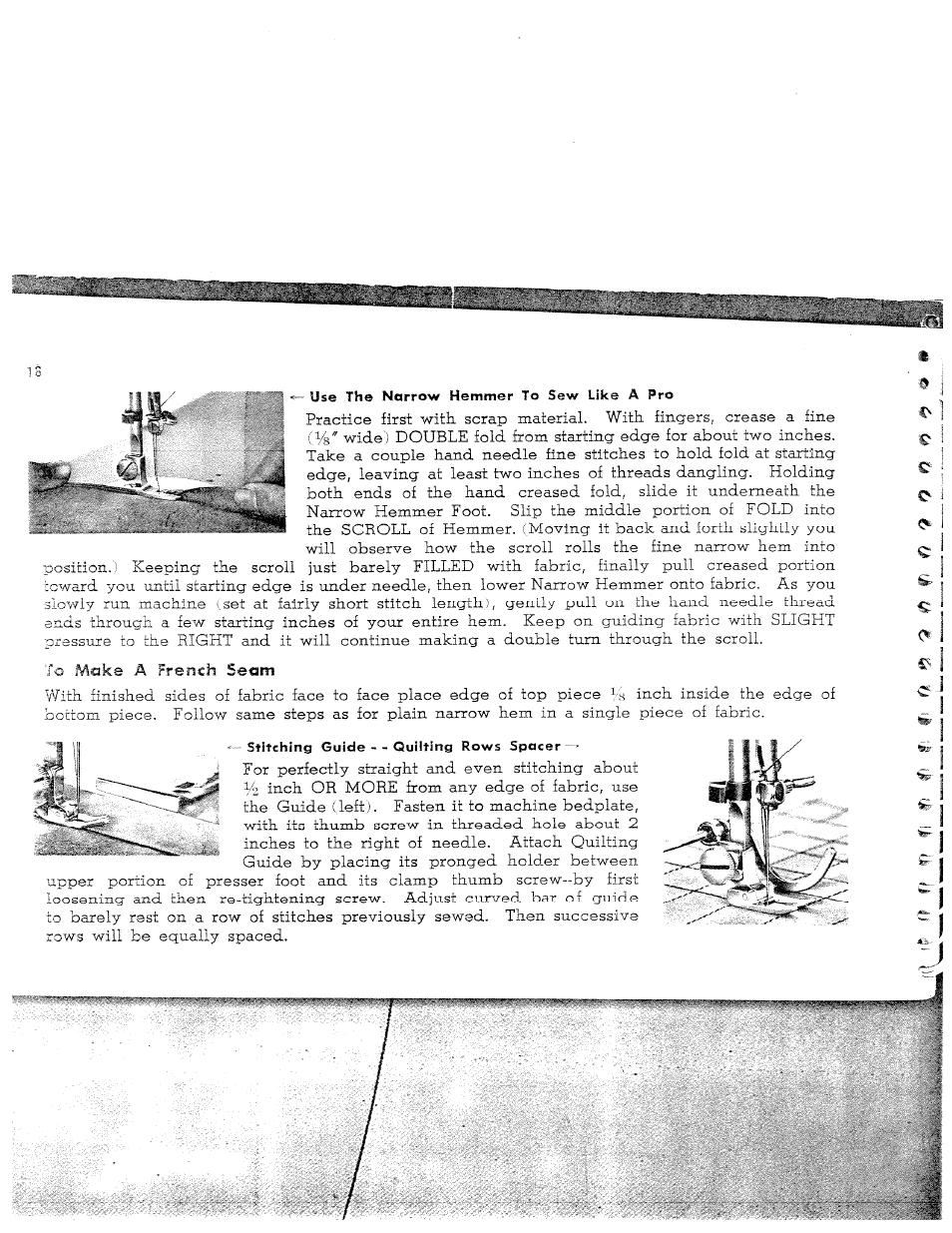 SINGER W1563 User Manual | Page 18 / 26