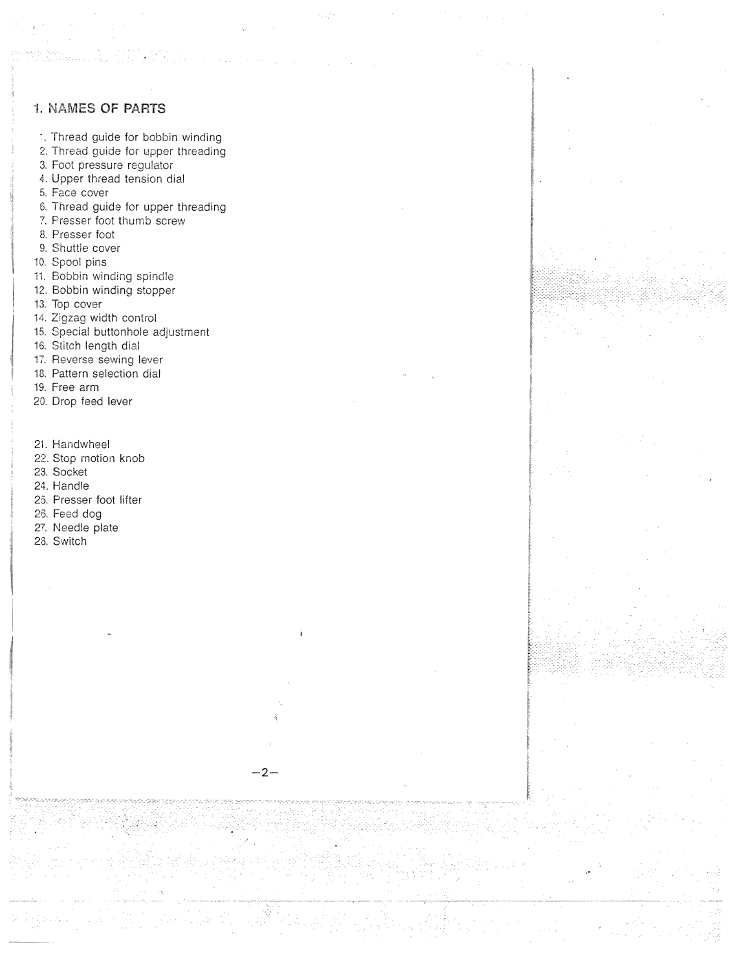 SINGER W1577 User Manual | Page 5 / 37