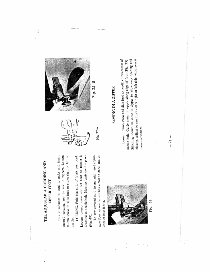SINGER W159 User Manual | Page 22 / 29
