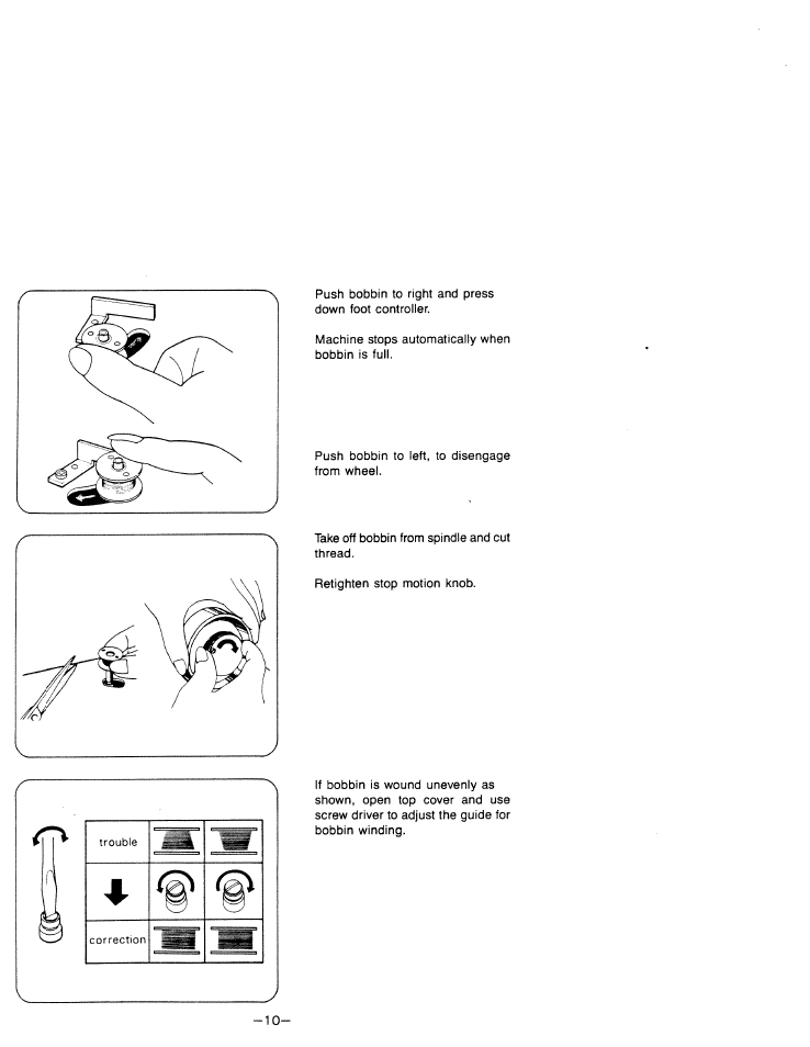 SINGER W1599 User Manual | Page 12 / 48