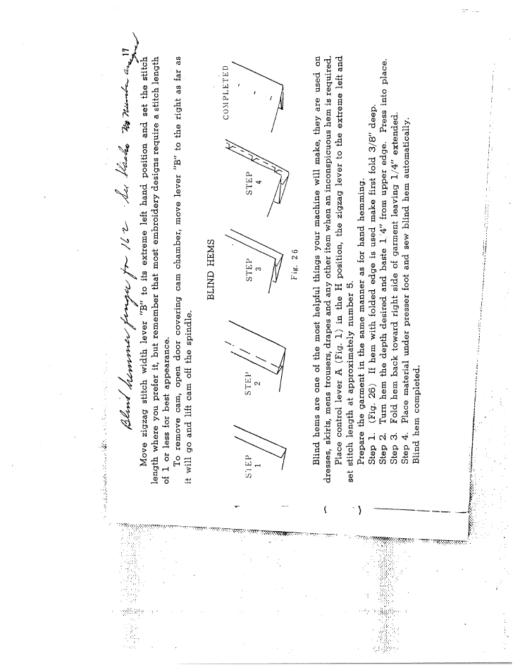 SINGER W162 User Manual | Page 18 / 36