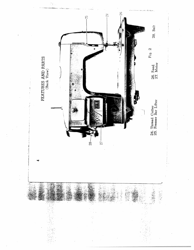 SINGER W162 User Manual | Page 5 / 36