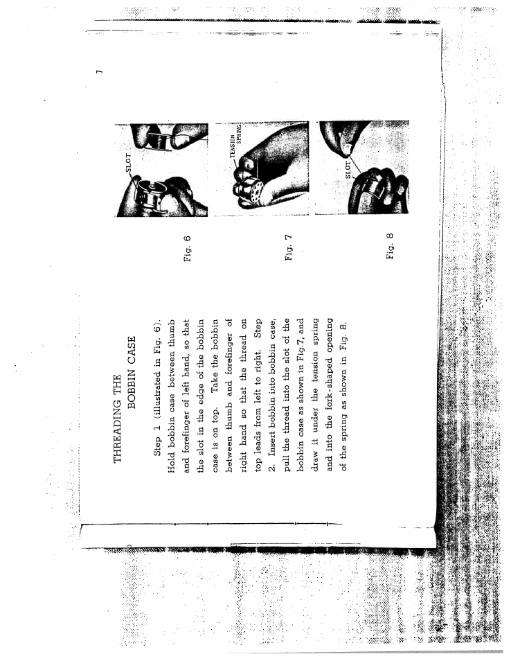 SINGER W162 User Manual | Page 8 / 36