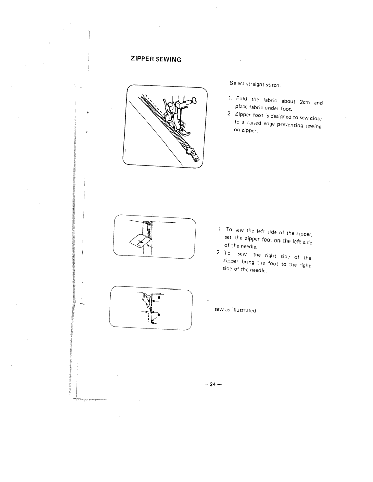 SINGER W1630 User Manual | Page 27 / 33