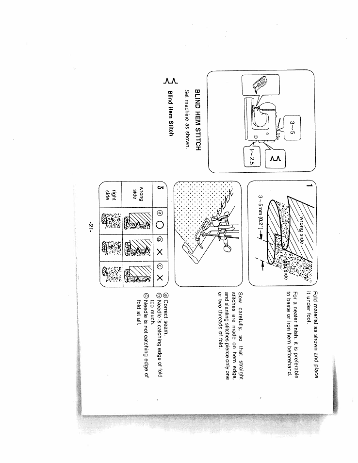 SINGER W1624 User Manual | Page 25 / 44