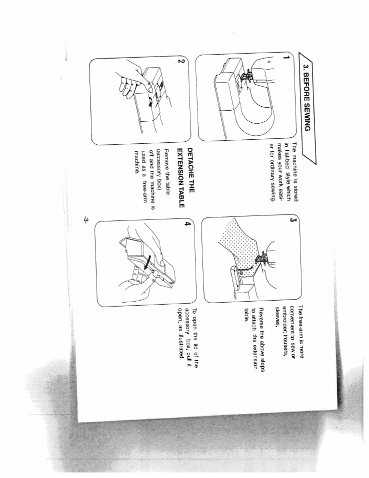 SINGER W1624 User Manual | Page 7 / 44
