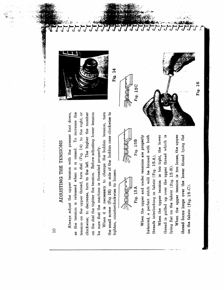 SINGER W164 User Manual | Page 12 / 41