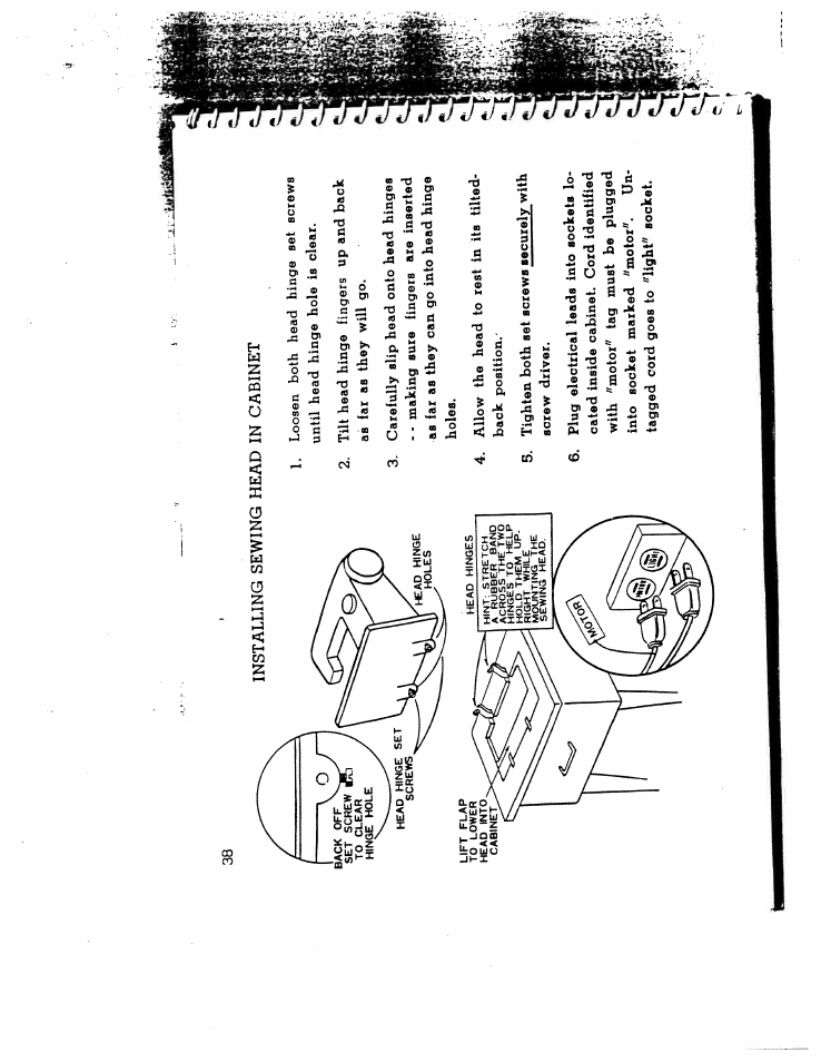 SINGER W164 User Manual | Page 40 / 41
