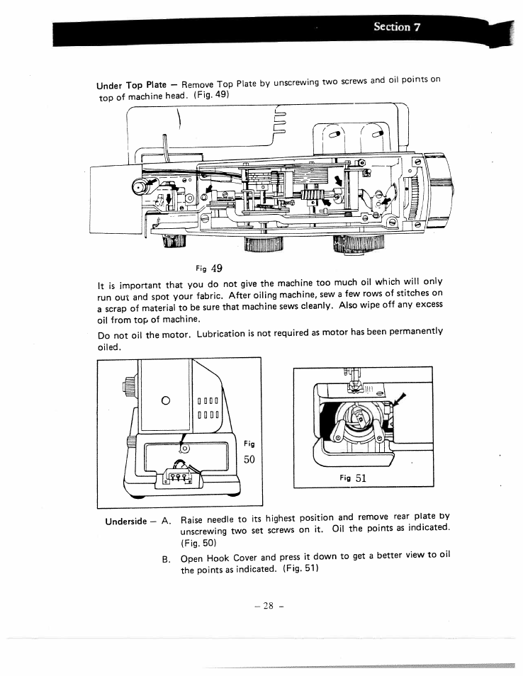 Fig 49 | SINGER W1640 User Manual | Page 32 / 34