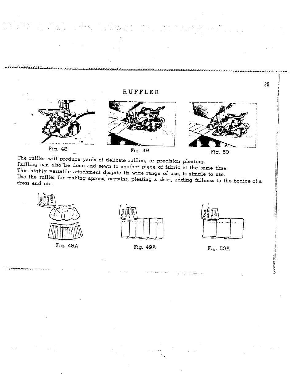 Rüffler | SINGER W165 User Manual | Page 36 / 40