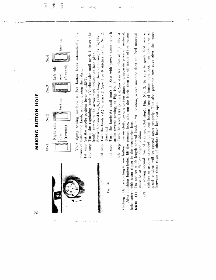 SINGER W166 User Manual | Page 22 / 40