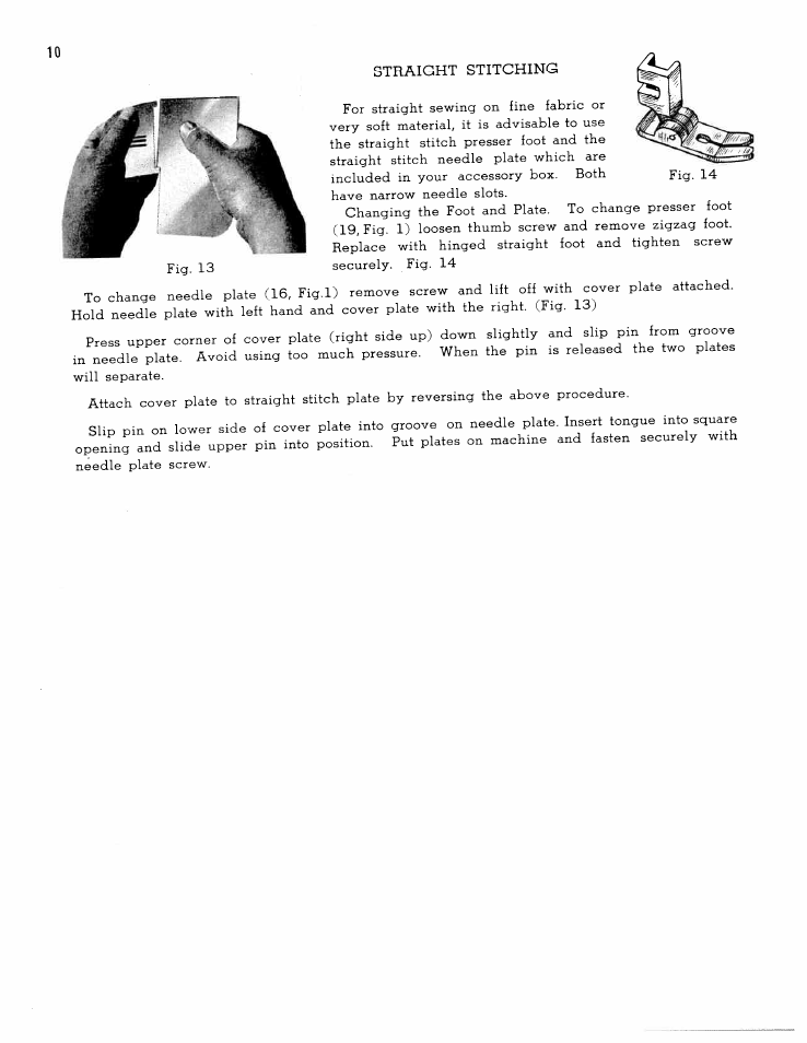 SINGER W1665 User Manual | Page 12 / 55