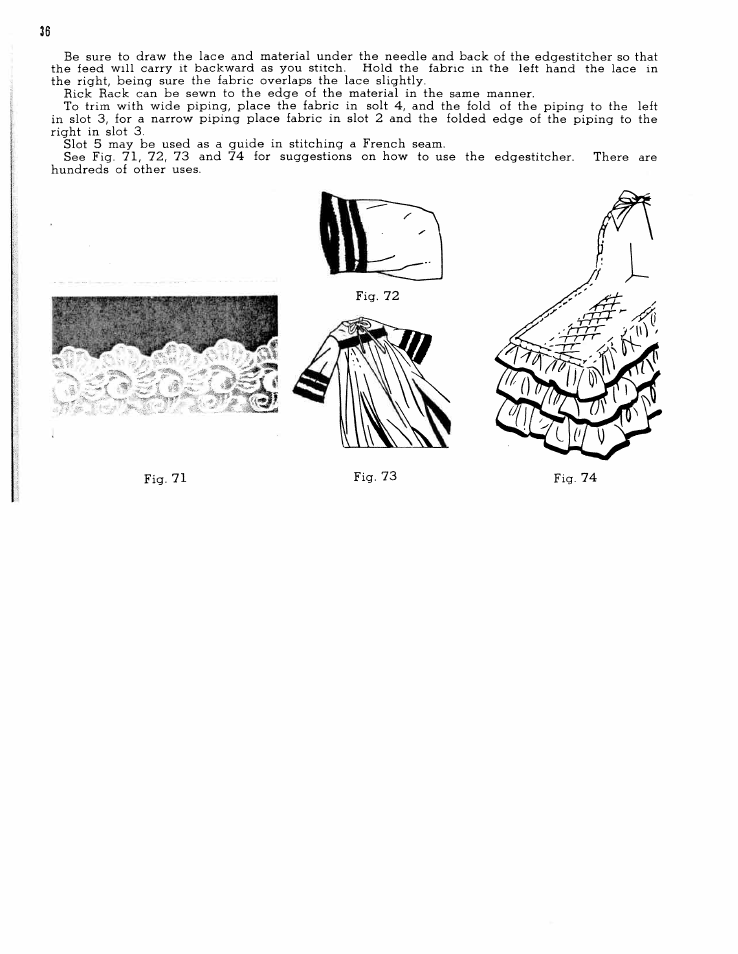 SINGER W1665 User Manual | Page 38 / 55