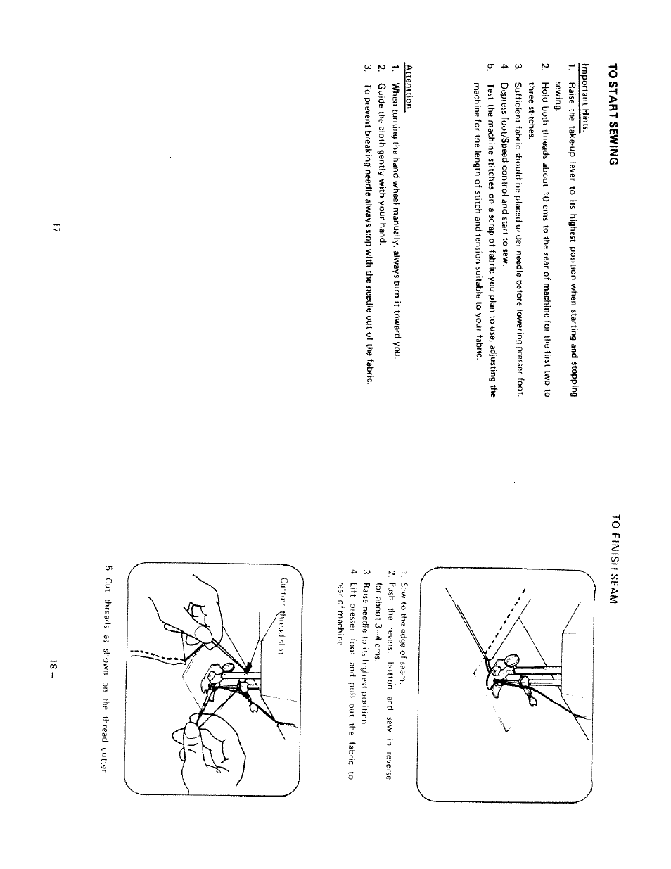 SINGER W1666 User Manual | Page 11 / 16
