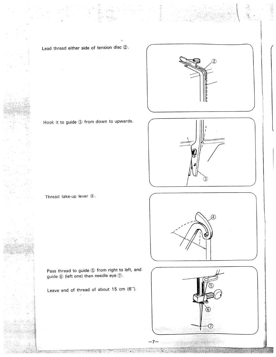 SINGER W1710 User Manual | Page 10 / 53