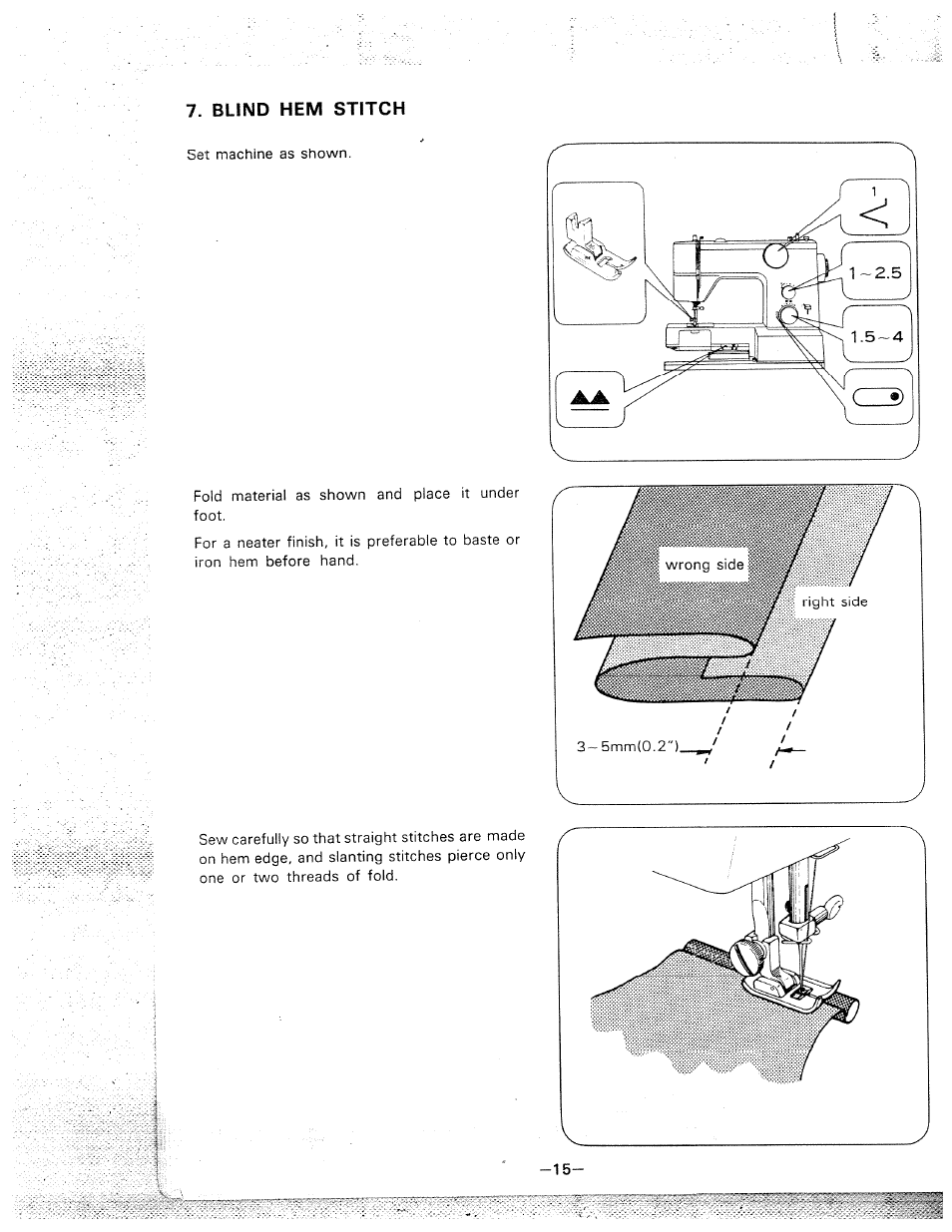 SINGER W1710 User Manual | Page 18 / 53