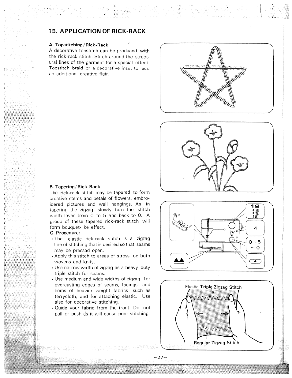 SINGER W1710 User Manual | Page 30 / 53