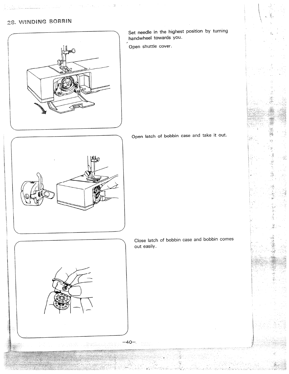 SINGER W1710 User Manual | Page 43 / 53