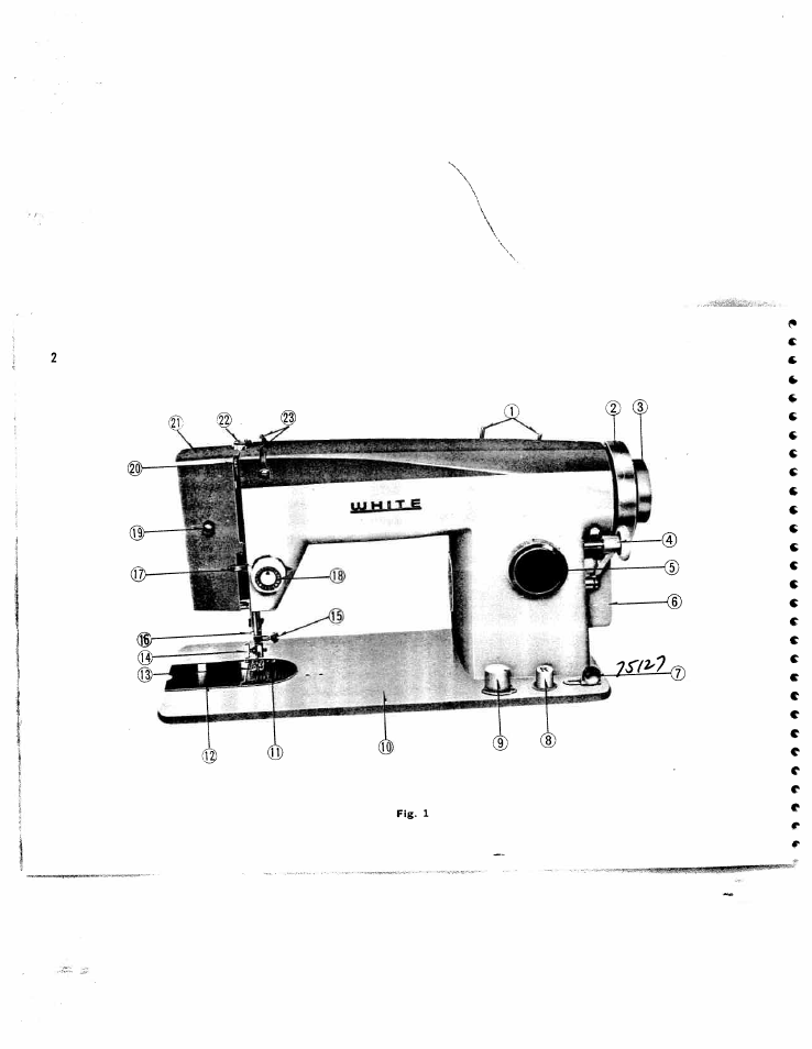 SINGER W173 User Manual | Page 3 / 35